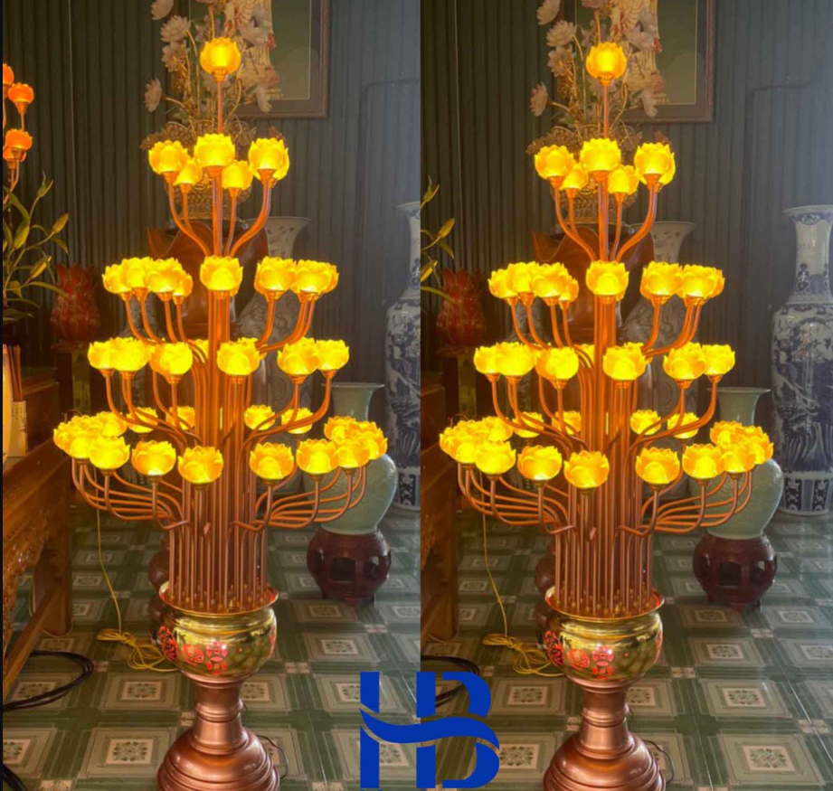 Đèn Thờ Hoa Sen Lưu Ly 49 bông Cao 220cm.png